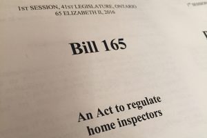 Today’s Announcement on Home Inspector Regulation in Ontario